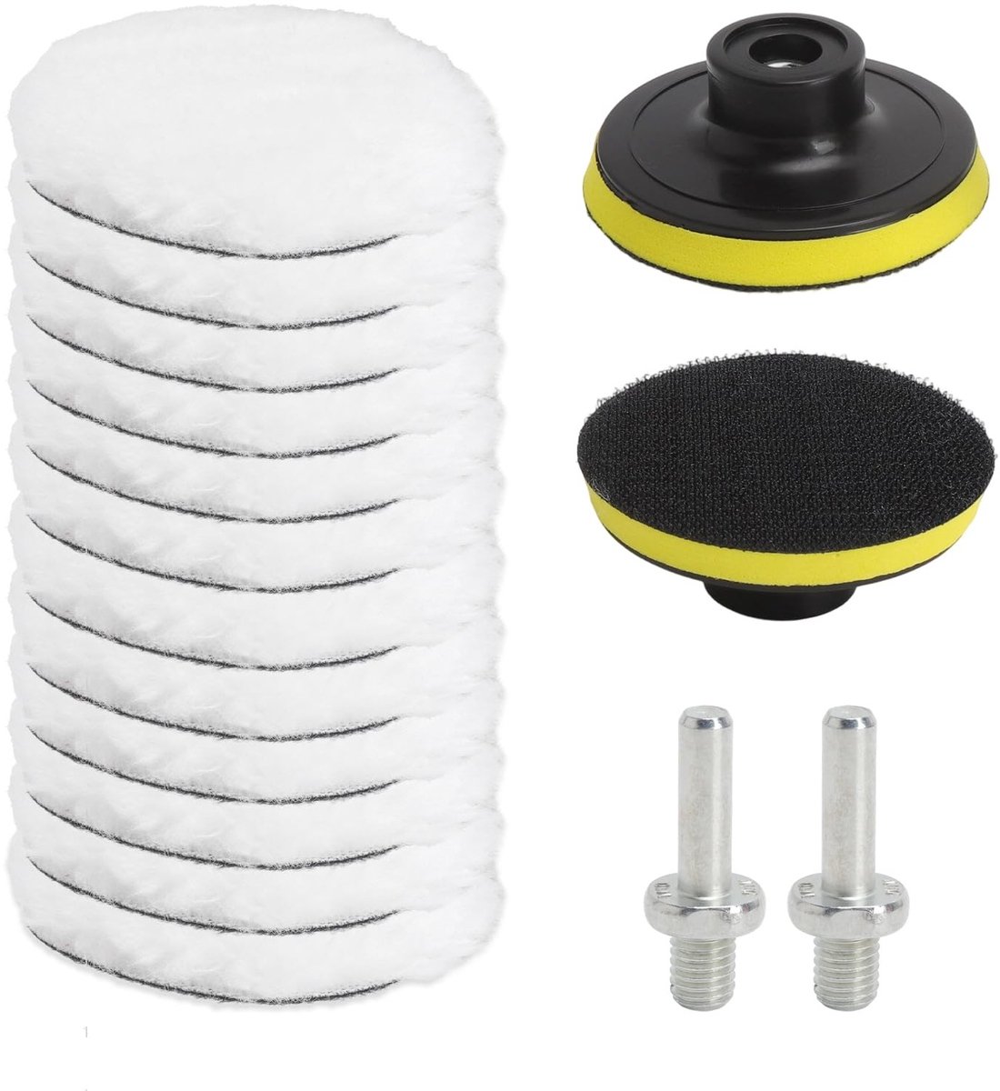 SolidKeus - Set van 16 Polishing Attachments met M10 Adapter