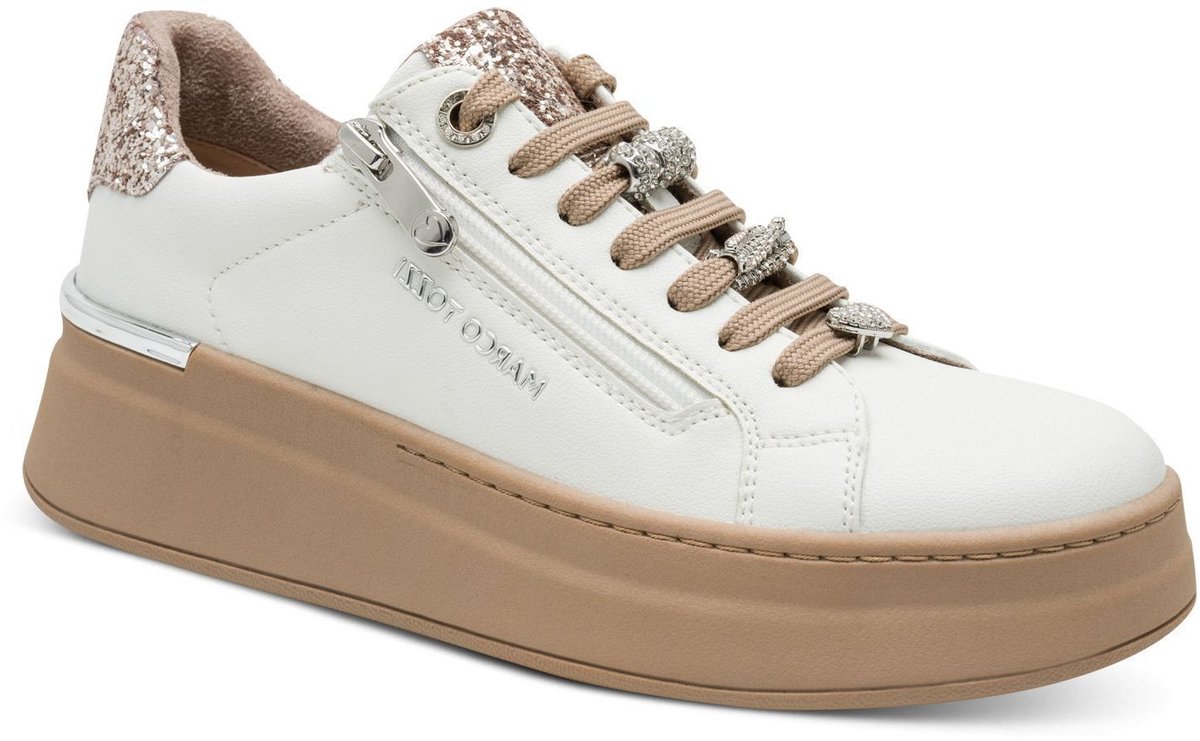 Marco Tozzi Dames Sneaker 2-23765-47 109 F-breedte Maat: 39 EU
