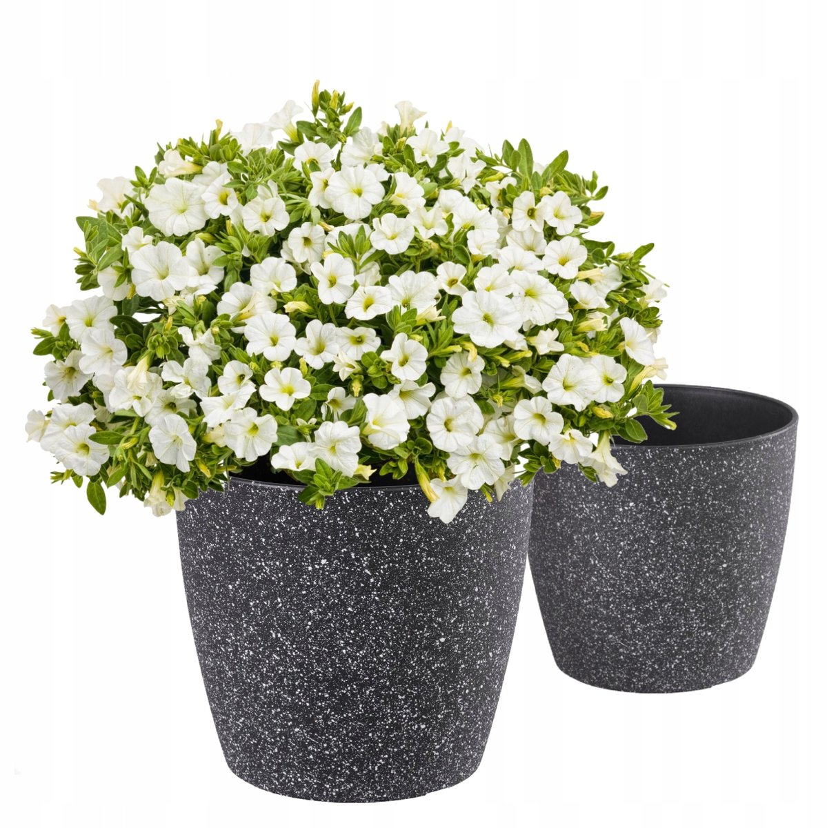 Markless Tuinpot met Steeneffect, 22 x 20,5 cm