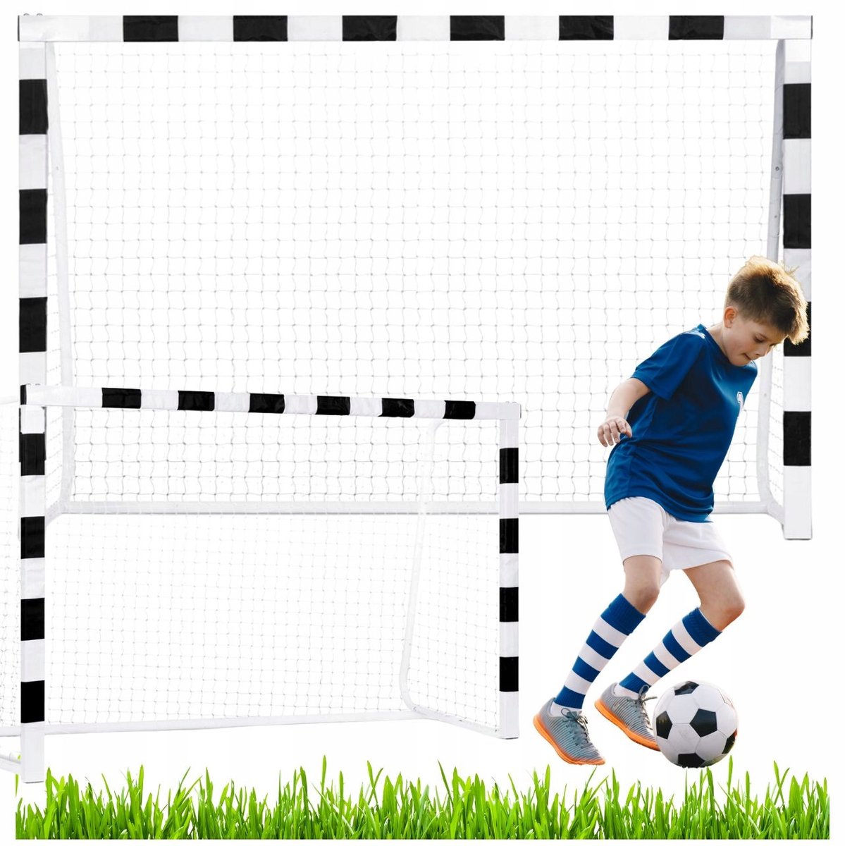 Grote Voetbaldoel 300x200cm voor Kinderen - Stevig Metaal