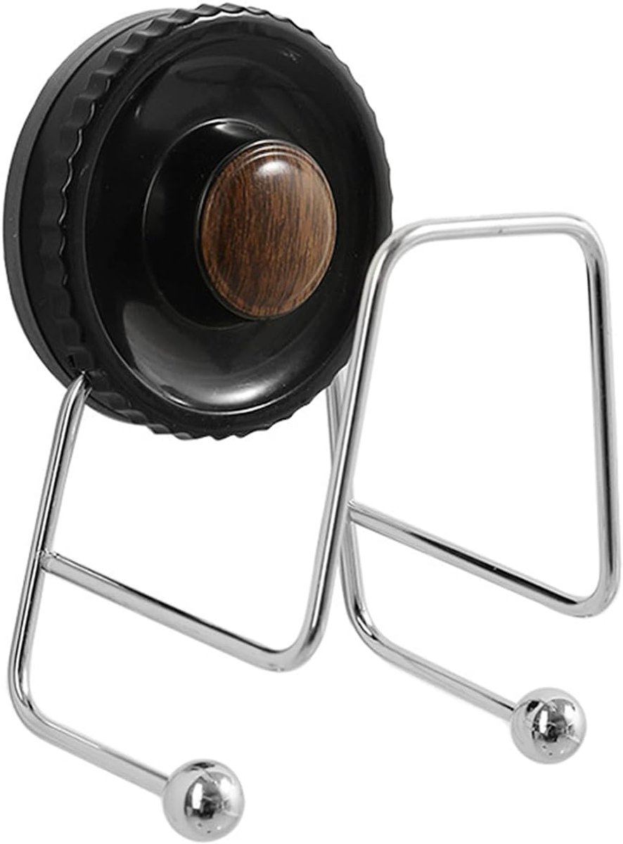 Sponshouder met sterke zuignap - dubbele haak - spoelbak-organizer - afneembare sponshouder - spoelbak voor spons - borstel - spoelbakstop en doek (1 - zwart)