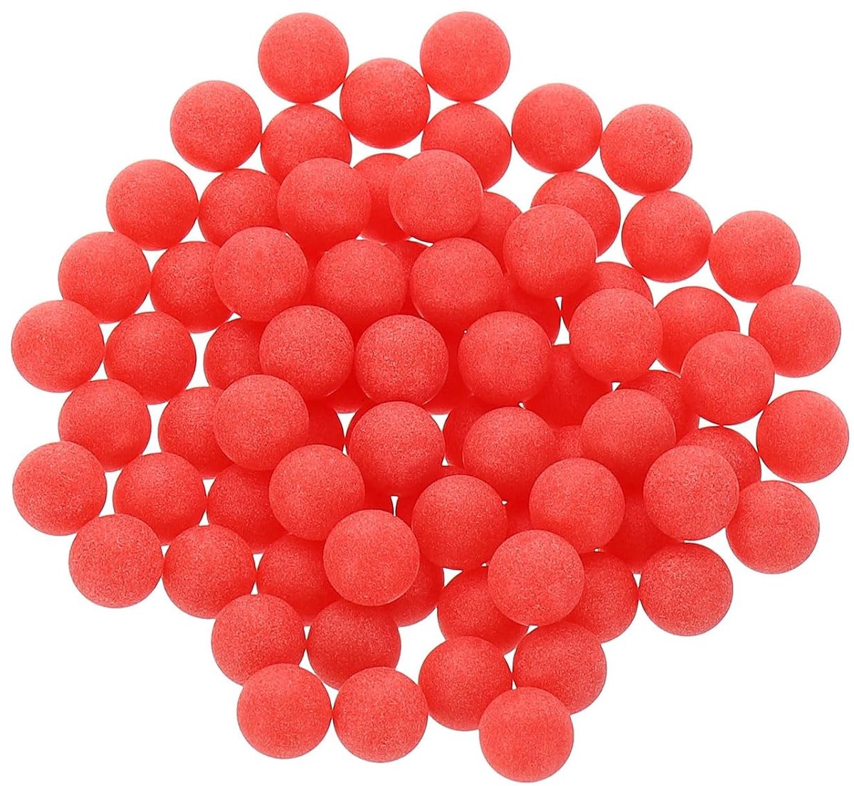 200 stuks PP-kunststof lagerballen, 1/4 inch (6,35 mm) solide kunststof ballen, precisie-lagerkogel, rood