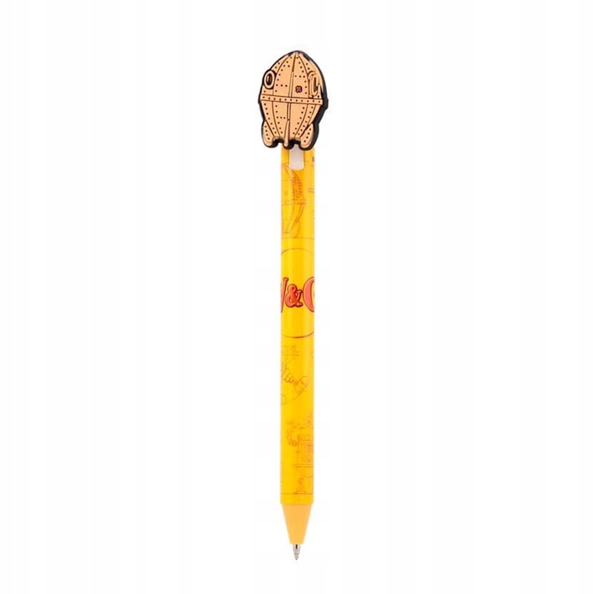 Wallace & Gromit Uitwisbare Pen met Gum - Grappig Bureauaccessoire