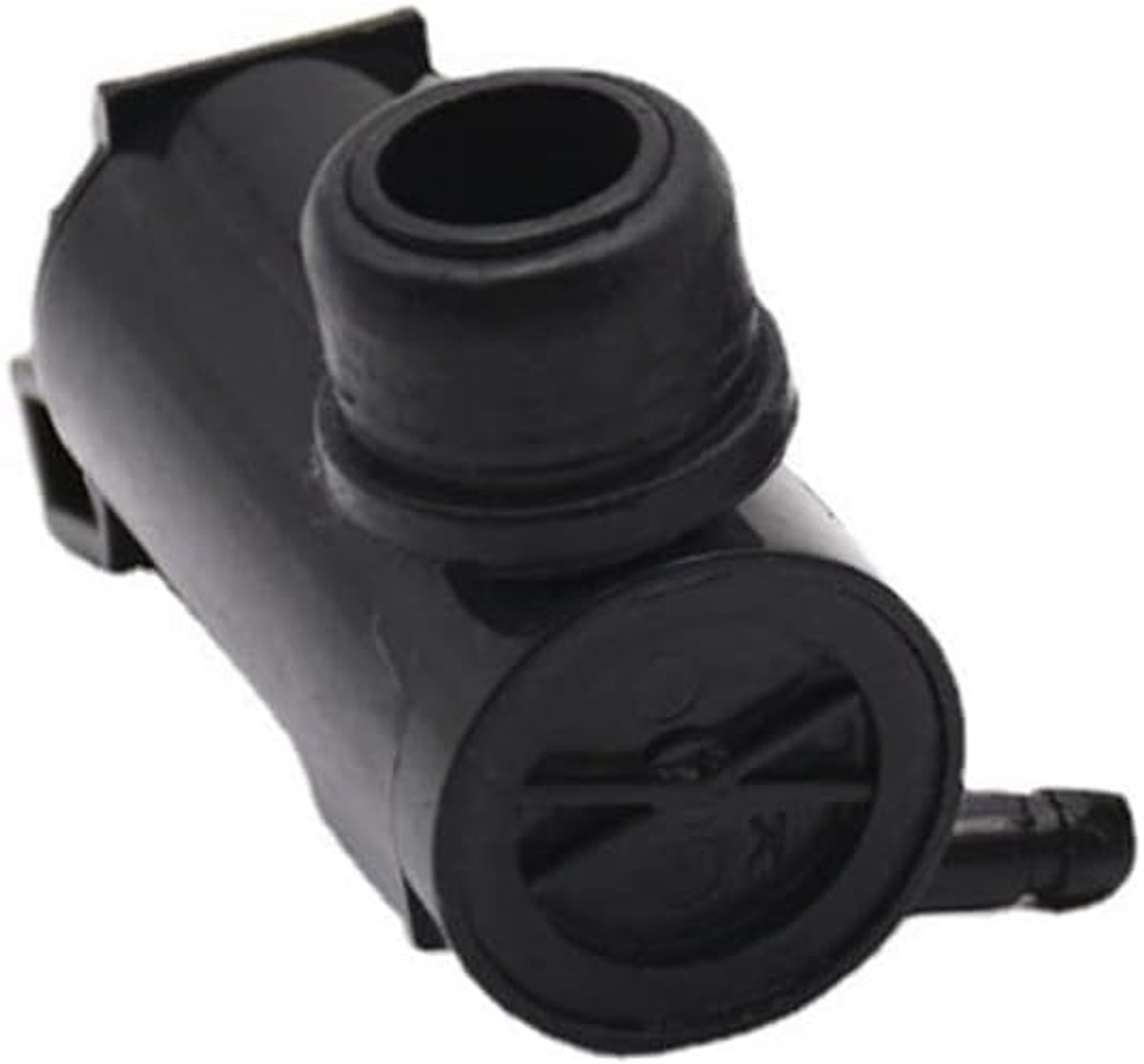 Ruitensproeierpomp, Asudaro voor/achter dubbele ruitensproeierpomp auto wasmachine pomp waspomp universele pasvorm voor de meeste voertuigen 12 V/24 V