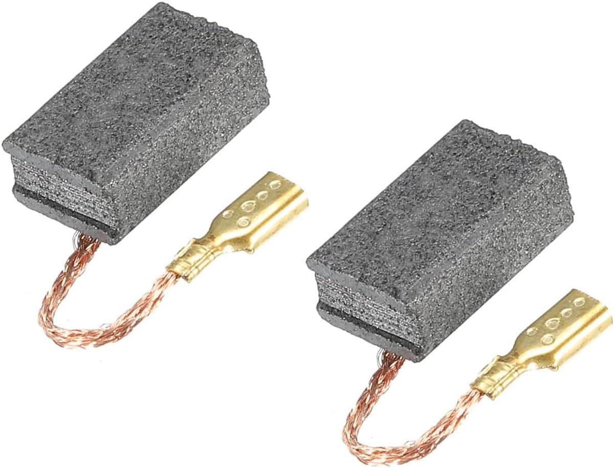 Koolborstels 14x9x6mm voor Elektrische Motoren Power Tool Haakse Slijper Tafelzaag Reserveonderdeel Reparatie, 2 Pack