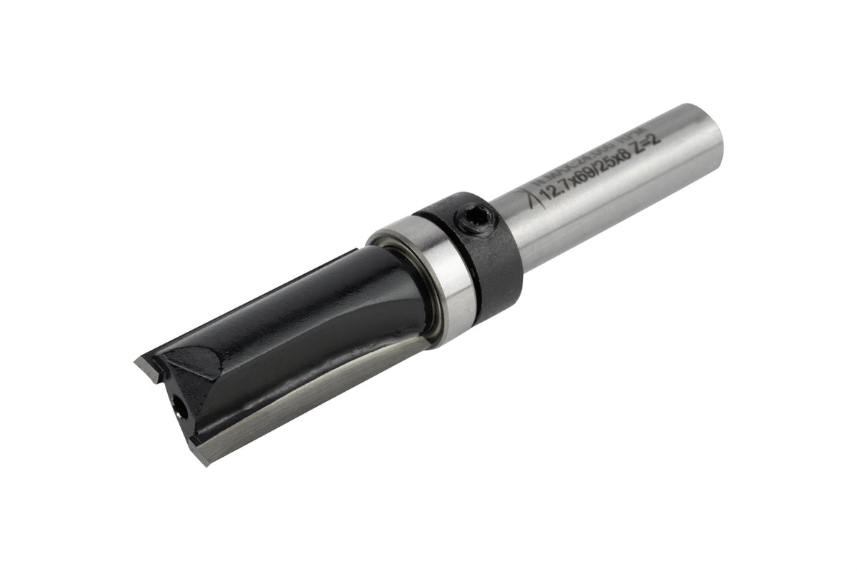 Kantenfrees 12,7 x 25 mm met bovenlager | Per Stuk
