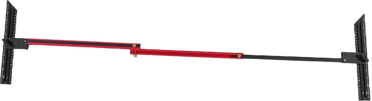 Compact Aluminium Traptrede-armatuur voor Snelle Lay-out met Opbergtas, Ideale Trapmeetliniaal