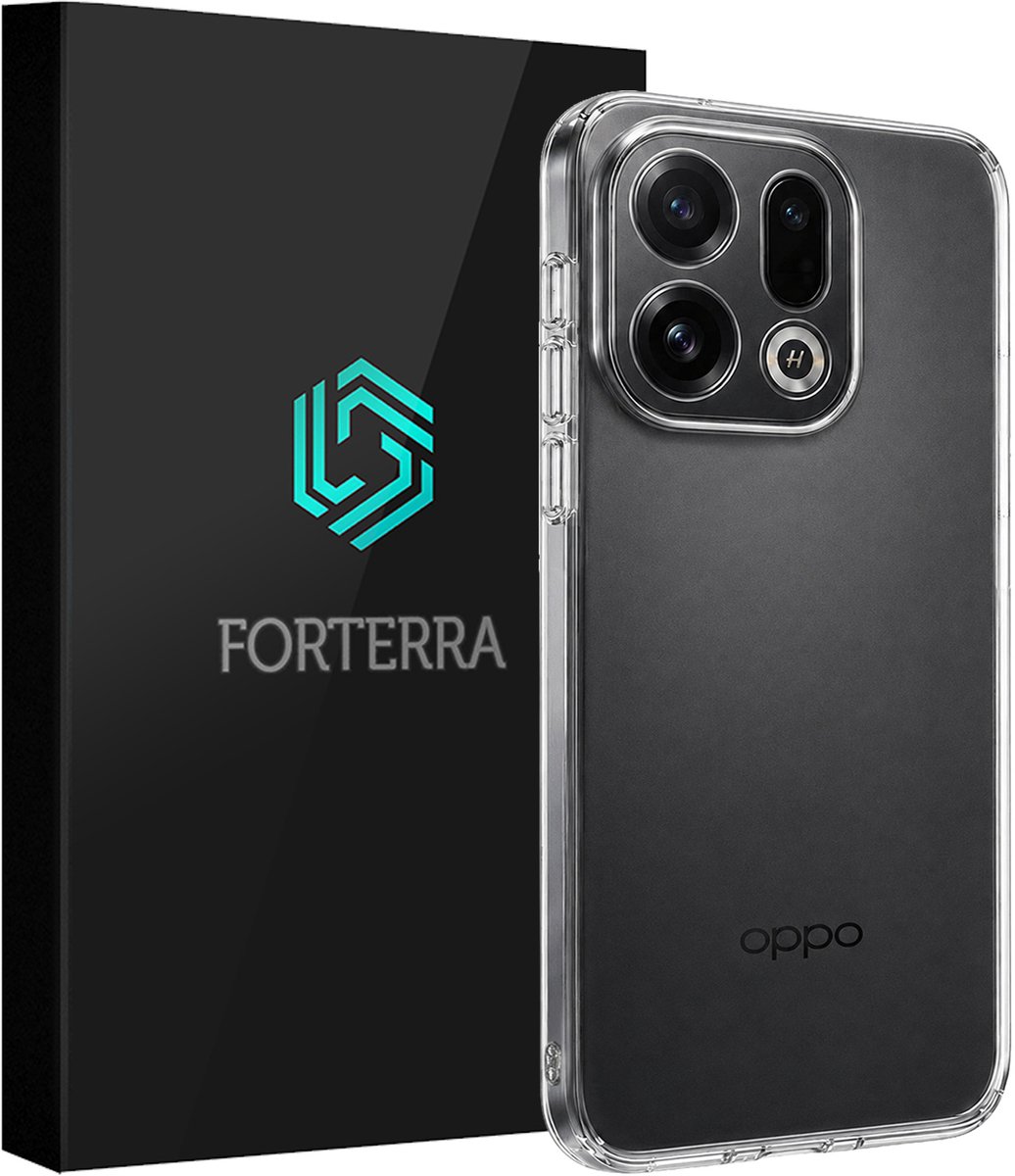 Hoesje Geschikt voor OPPO Find X9 - Sterk & Shockproof - Siliconen Case - Hoes Cover - Transparant