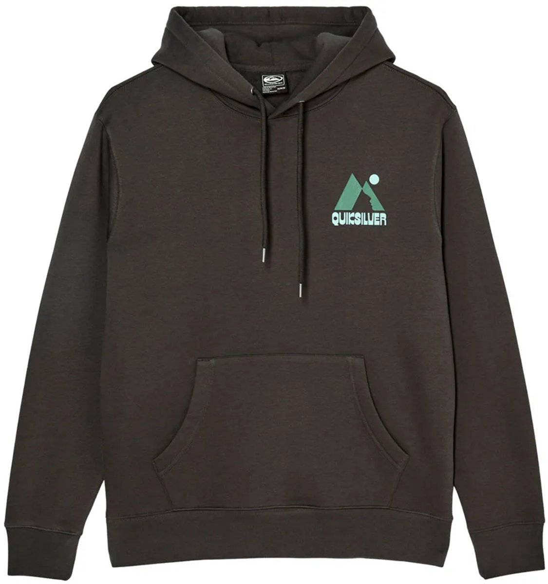 Quiksilver Salt Water Peak Hoodie Bruin S Man