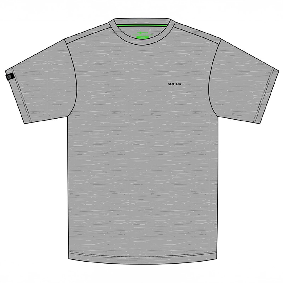 Korda Lakebed Tee Grey L - Vis Shirt