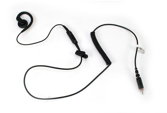 Motorola PMLN8078A cable completo con clip micrófono y conector de radio