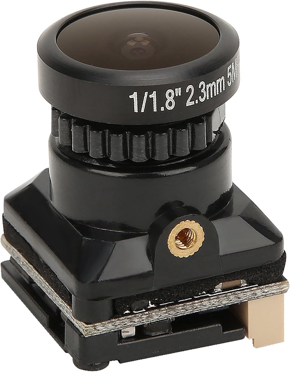 FPV Camera 1080p HD met 2.3Mm Lens en OSD voor Quadcopter en Drones - Compact Ontwerp en Hoge Kwaliteit