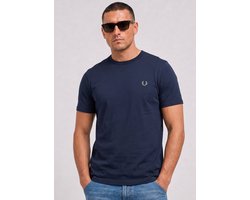 T-shirt Fred Perry Ringer - dark airforce
