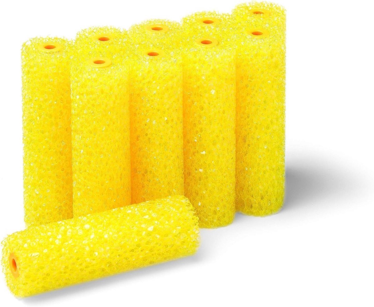 SolidKeus - 30 Stuks Structuurrollers met Beugels