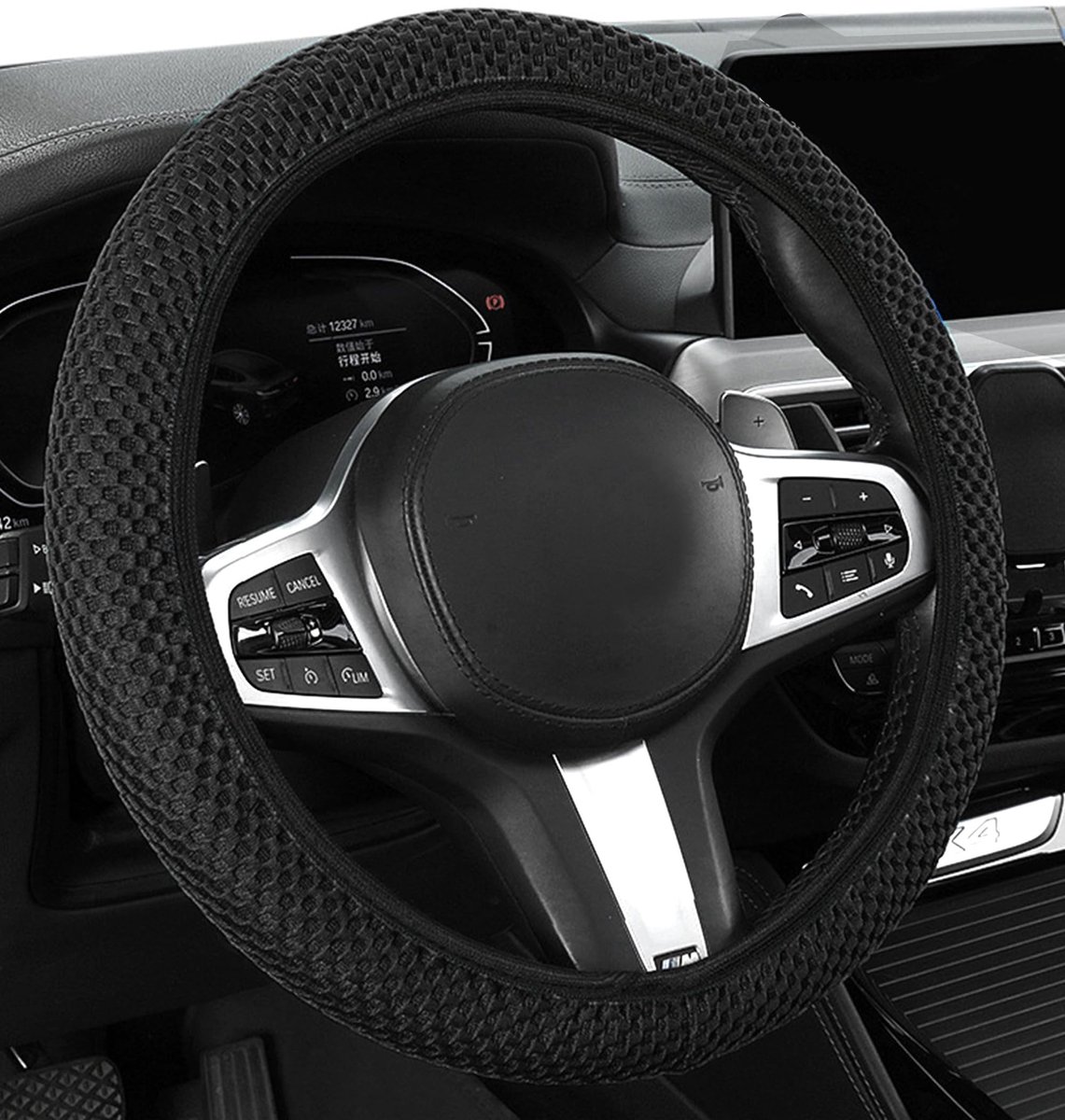 SolidKeus - Universele Stuurwielcover voor Auto's en Trucks