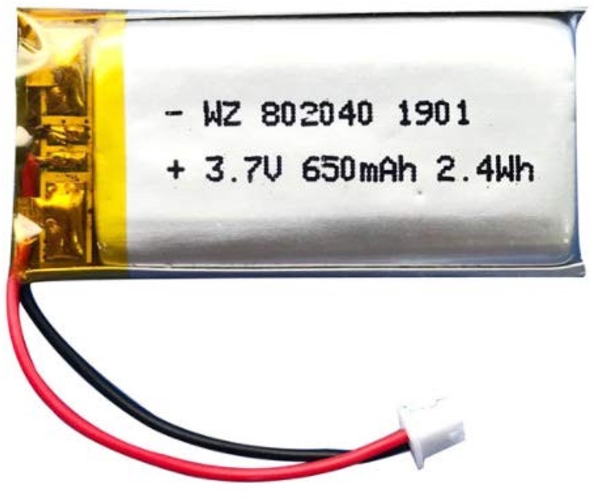 SolidKeus - Oplaadbare Lithium Batterij 650mAh voor Schoonheidsinstrumenten
