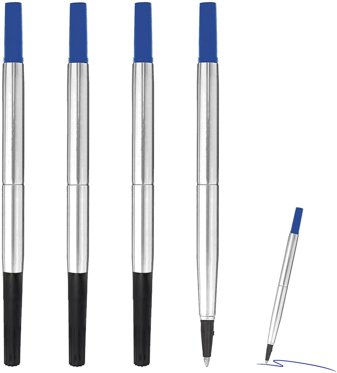 SolidKeus - Parker Rollerball Pen Navullingen Blauw 0.7 mm