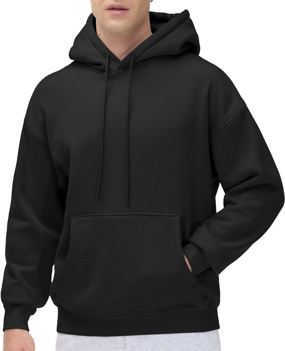 SolidKeus - Zachte Fleece Hoodie met Capuchon en Ruime Pockets