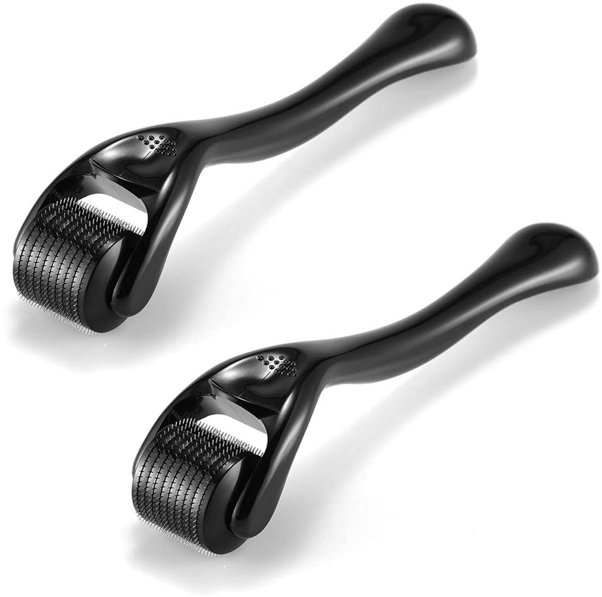 SolidKeus - Set van 2 Micro-Needle Rollers voor Haargroei Stimulatie