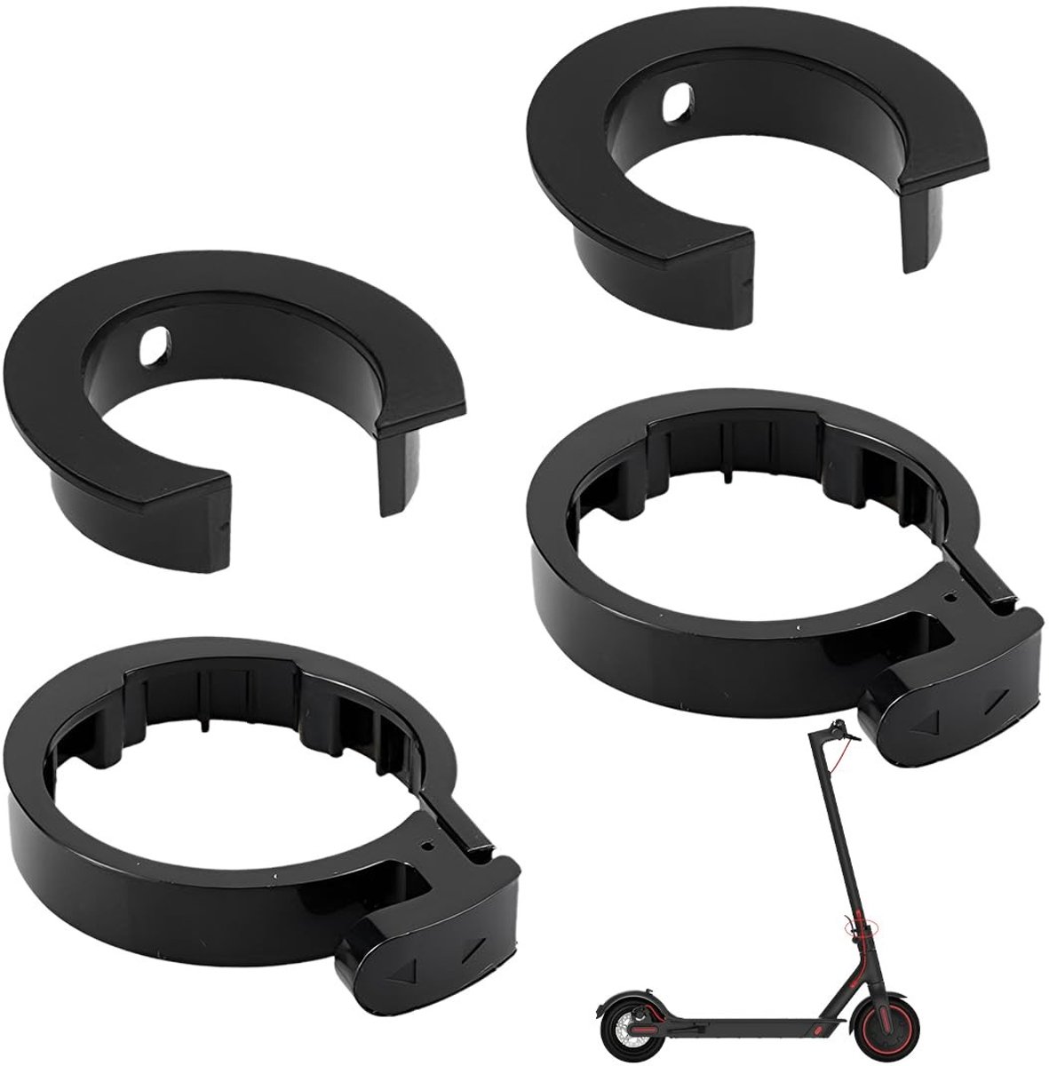 SolidKeus - Set van 2 Scooter Retaining Rings voor Veiligheid