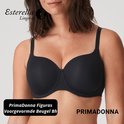 Zwarte PrimaDonna voorgevormde beugel BH met PrimaDonna Figuras logo.