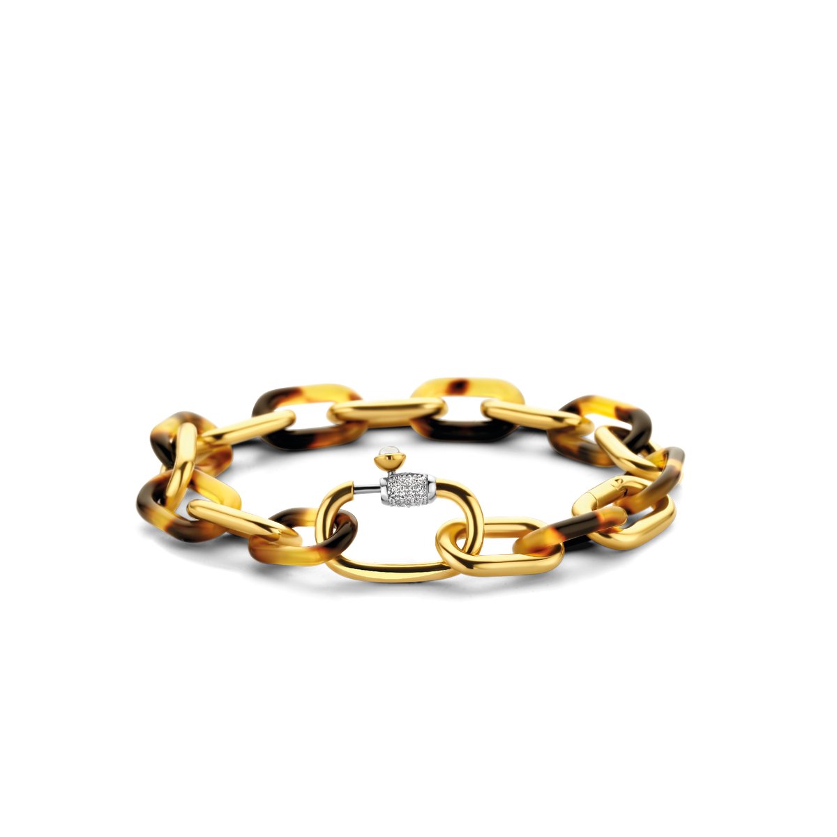 TI SENTO Dames Armband - 925 zilver - Groen - 2947TU