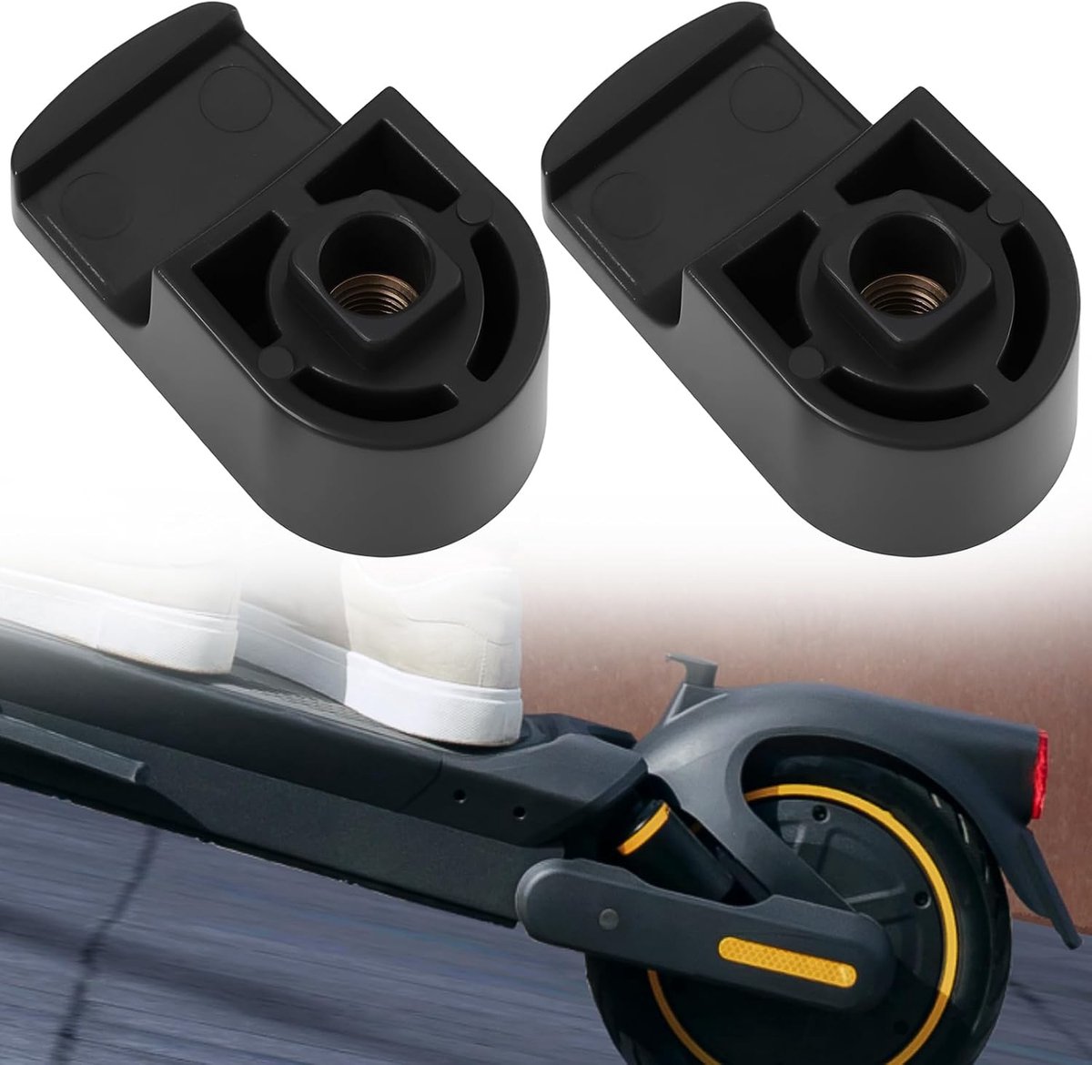 Fenderhaken voor elektrische scooter - set van 2 - met bevestigingsschroeven - ShopVlot