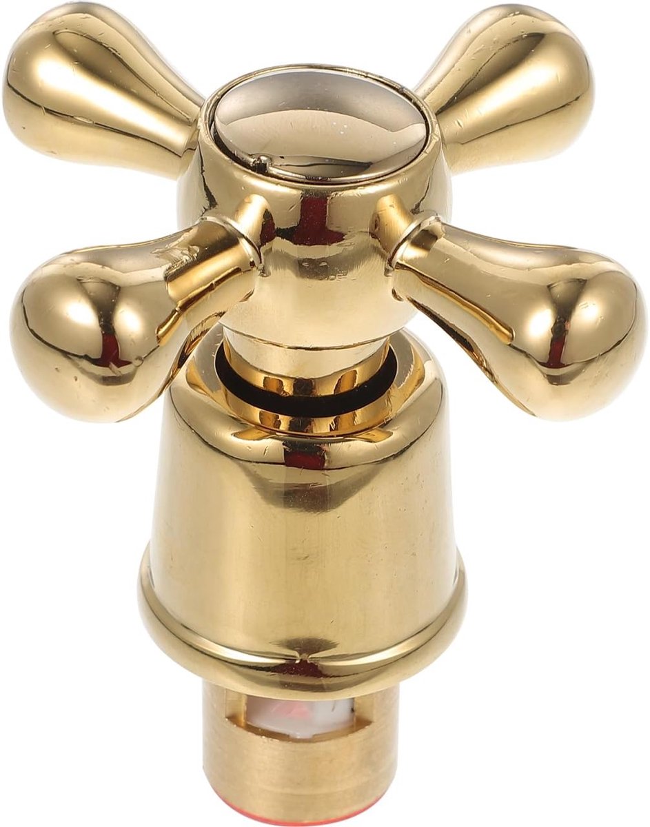 Kraan Knop Handvat Voeding Victoriaans Kruis 1/2 Inch Vervanging voor Gladde Ergonomische