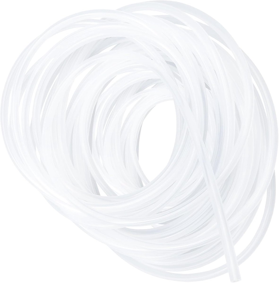 Voedselveilige slang, grootte 5,0 mm x 8,0 mm, lengte 7,0 m, dikte 1,5 mm, flexibele rubberen siliconen slang voor lucht/waterleidingen
