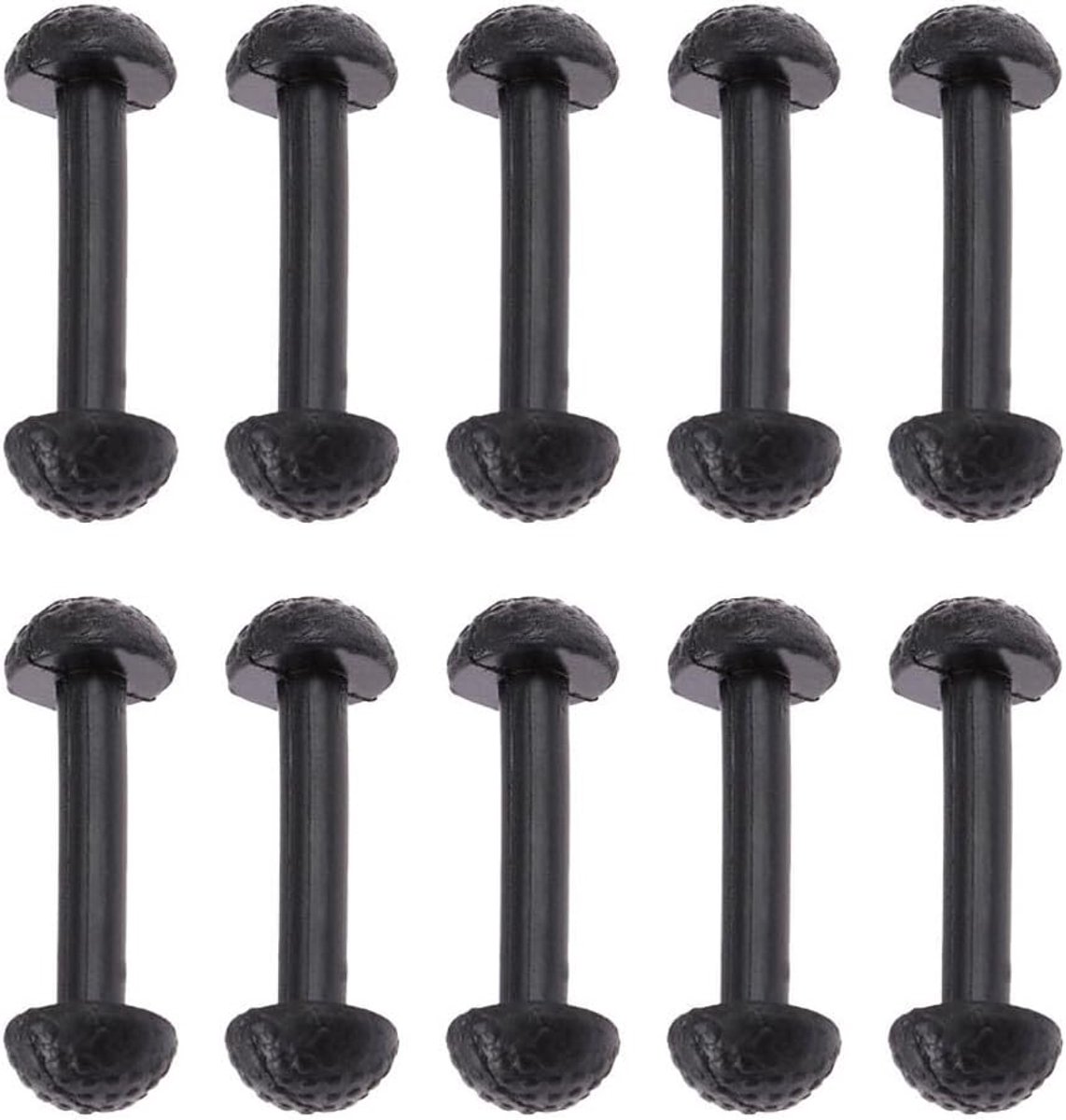 Vervangende connectoren Clip Gemakkelijk te gebruiken 10 stks Rubber Connectors Clip voor Beenband Vintage Figuren