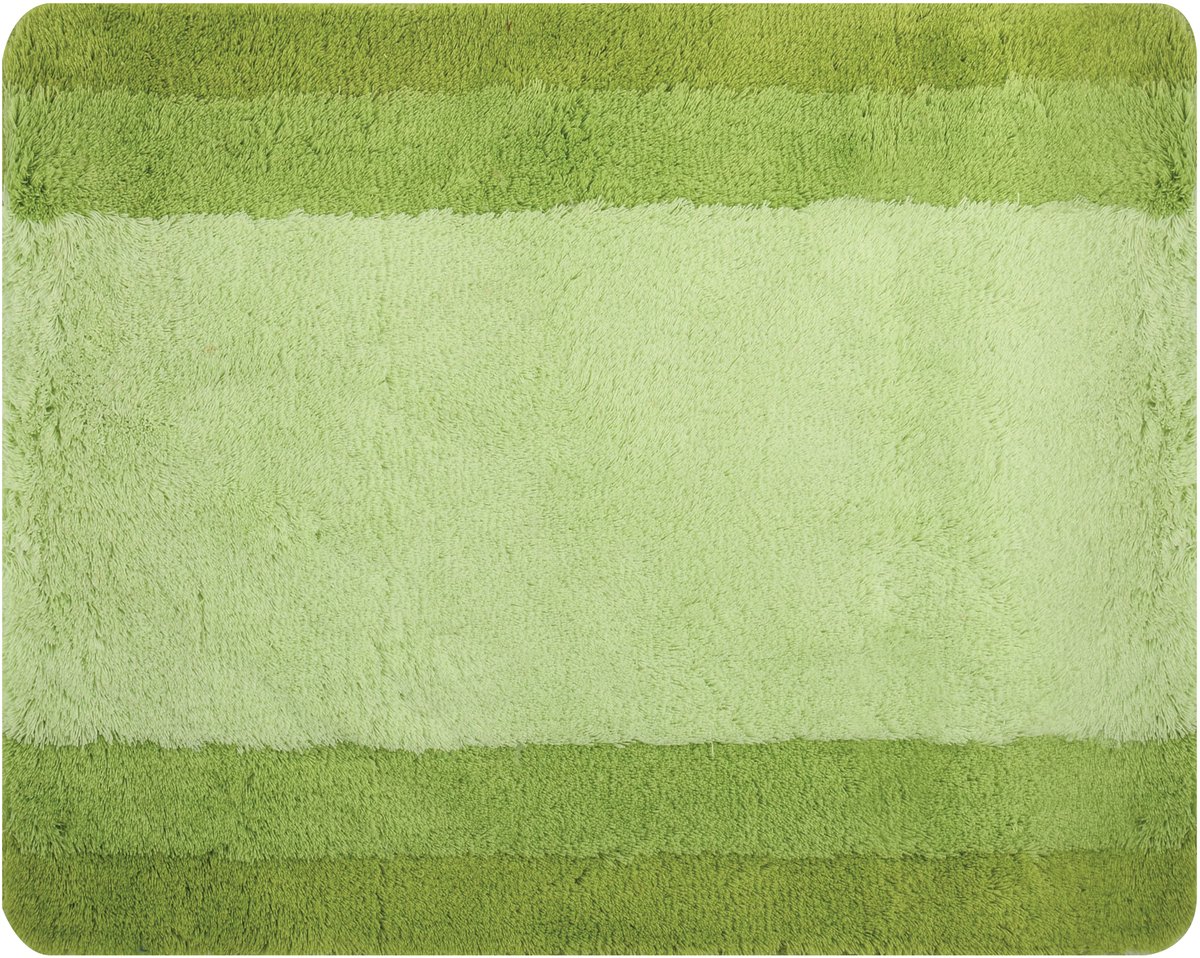 Spirella Balance Badmat – Antislip Badkamer Mat met Structuur en Kleuraccenten voor na het Douchen of Baden