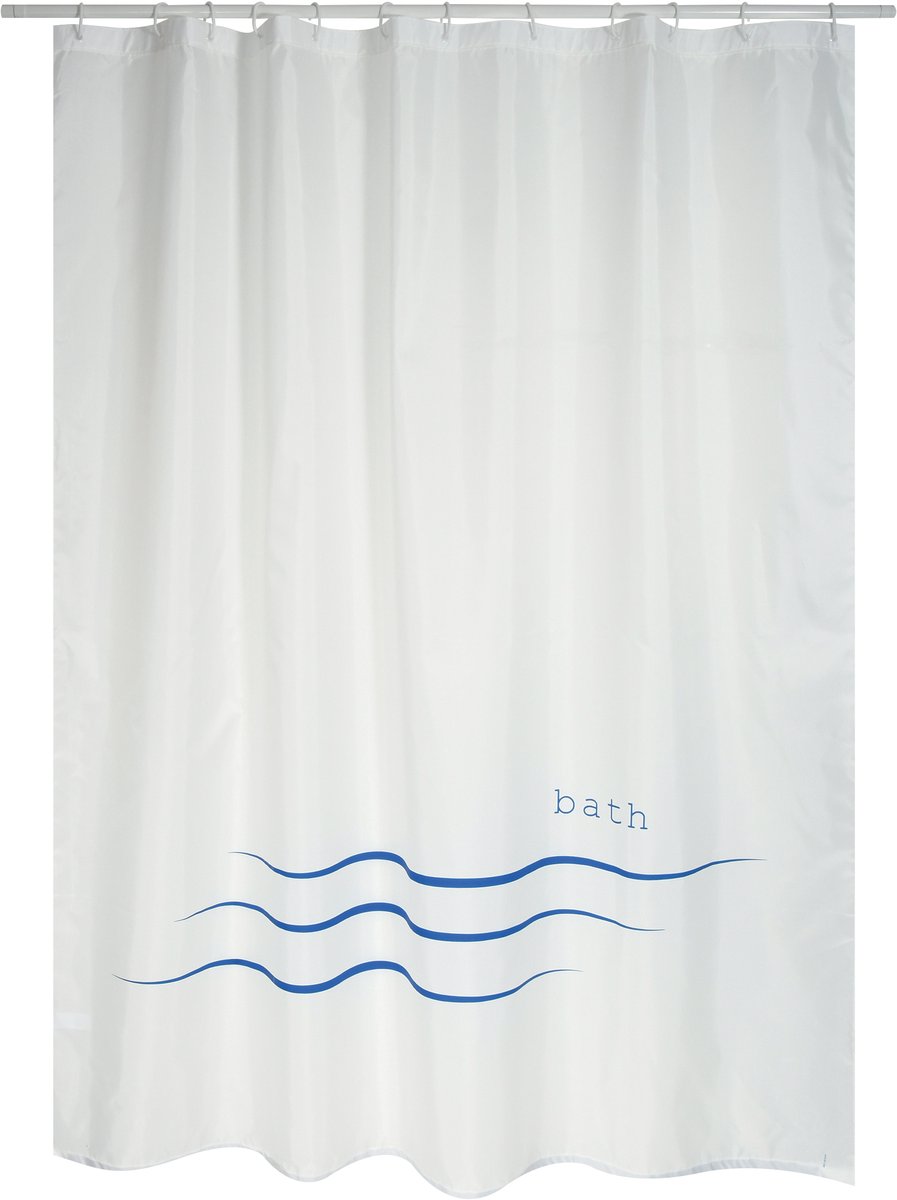 MSV Douchegordijn – Waterdicht en Antibacterieel Douchegordijn van 100% Polyester – Schimmelwerend met Oeko-Tex Certificering