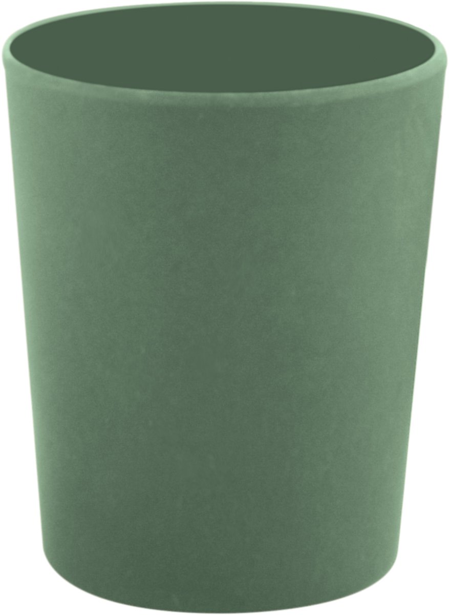 Spirella TAKEO Tandenborstelhouder Beker – Tumbler Badkamer voor Tandenborstel en Tandpasta – Groen – 7,4 x 9,2 cm