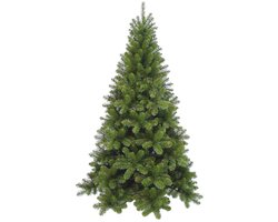 Triumph Tree Tuscan Kerstboom - Kunstboom met Natuurlijke Bruine Takjes en Zachte PVC Naaldjes - Kerstversiering voor Binnen met Insteekconstructie - H230 x Ø142 cm - Groen