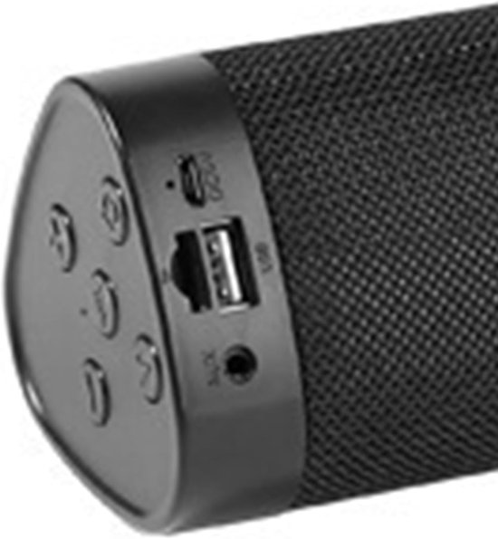 Draadloze Soundbar - Compacte Speaker - Muziek Luisteren - Ingebouwde Subwoofer - 42 cm Lang - Zwart — afbeelding 5