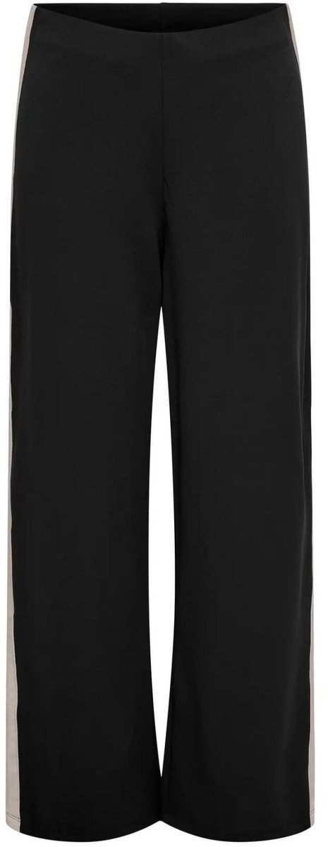 Jacqueline de Yong Broek Jdygeggo Life Wide Panel Pant Jrs 15357399 Black /chateau Gr Dames Maat - W25 X L32