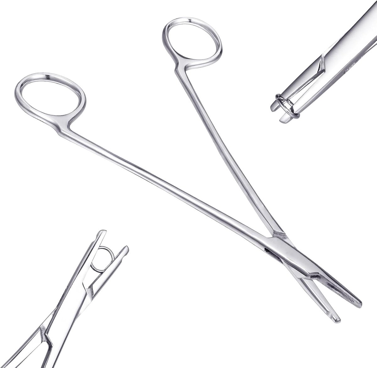 3Mm 4Mm 5Mm Piercing Tool Piercing Tang Voor Piercing Sieraden Ballen Rvs Sieraden Balhouder Tool Voor Schroef op Off Dermal Anker Bal pincet piercing bal grabber verwijdering tool