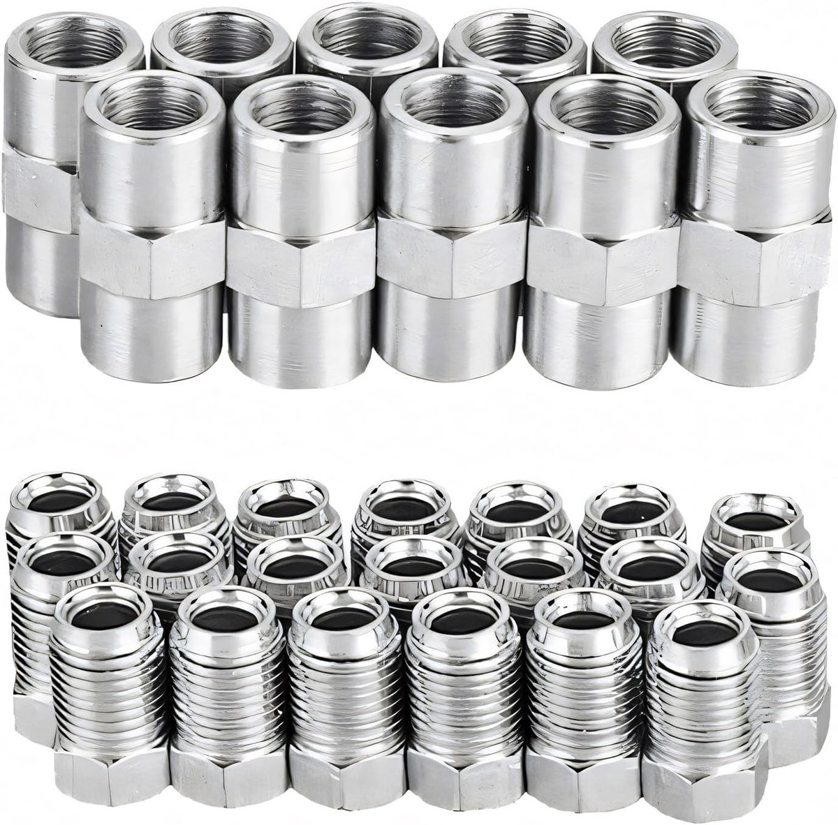 20 stuks schroefverbindingen en 10 stuks connectorset voor rembuis Ø 4,75 mm rembuis flens F