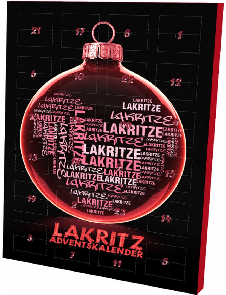 Lakritz - Drop Adventskalender - 310 gram