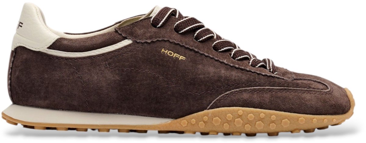 HOFF Bridge Fl Leren Sneakers donkerbruin