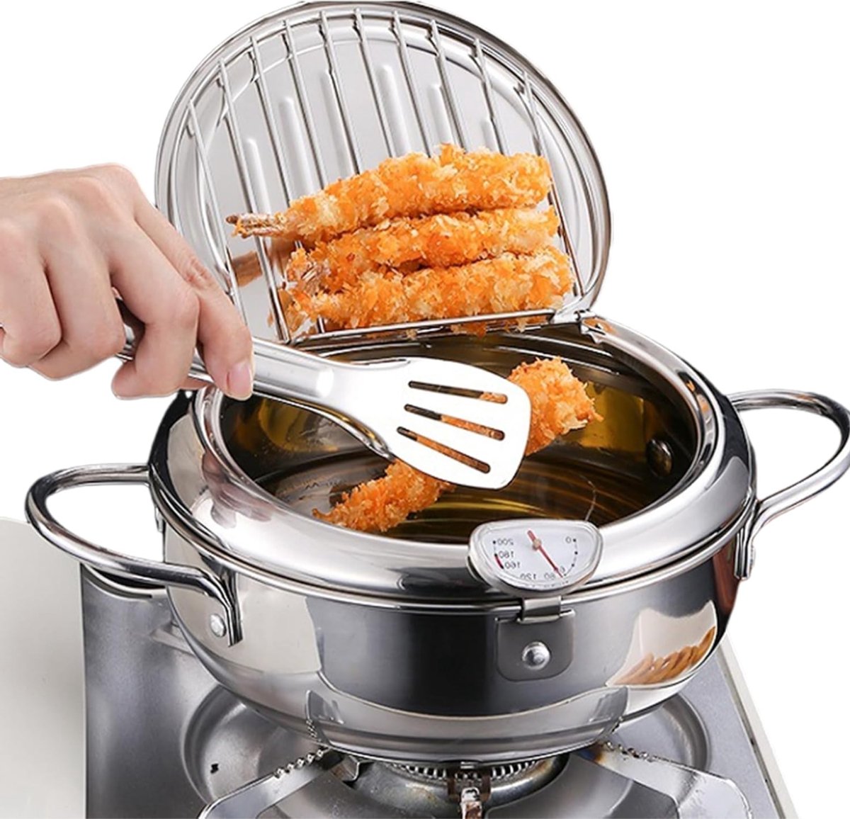 ApexArte® Frituurpan - Friteuse - Frituurketel