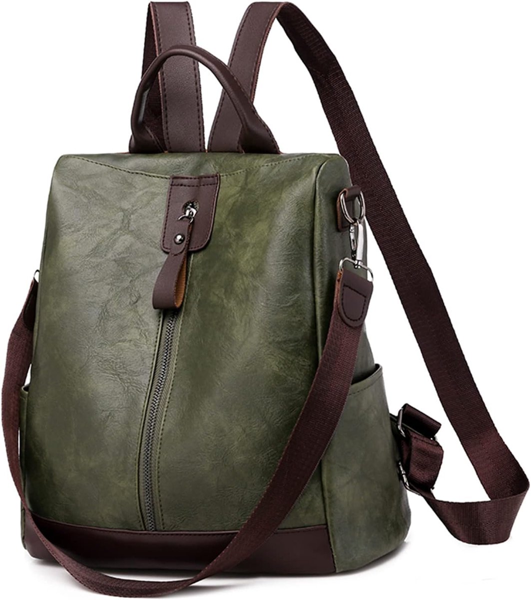 Casual, diefstalbeveiliging: kleine en elegante waterdichte rugzak voor universiteit, school, winkelen, werk