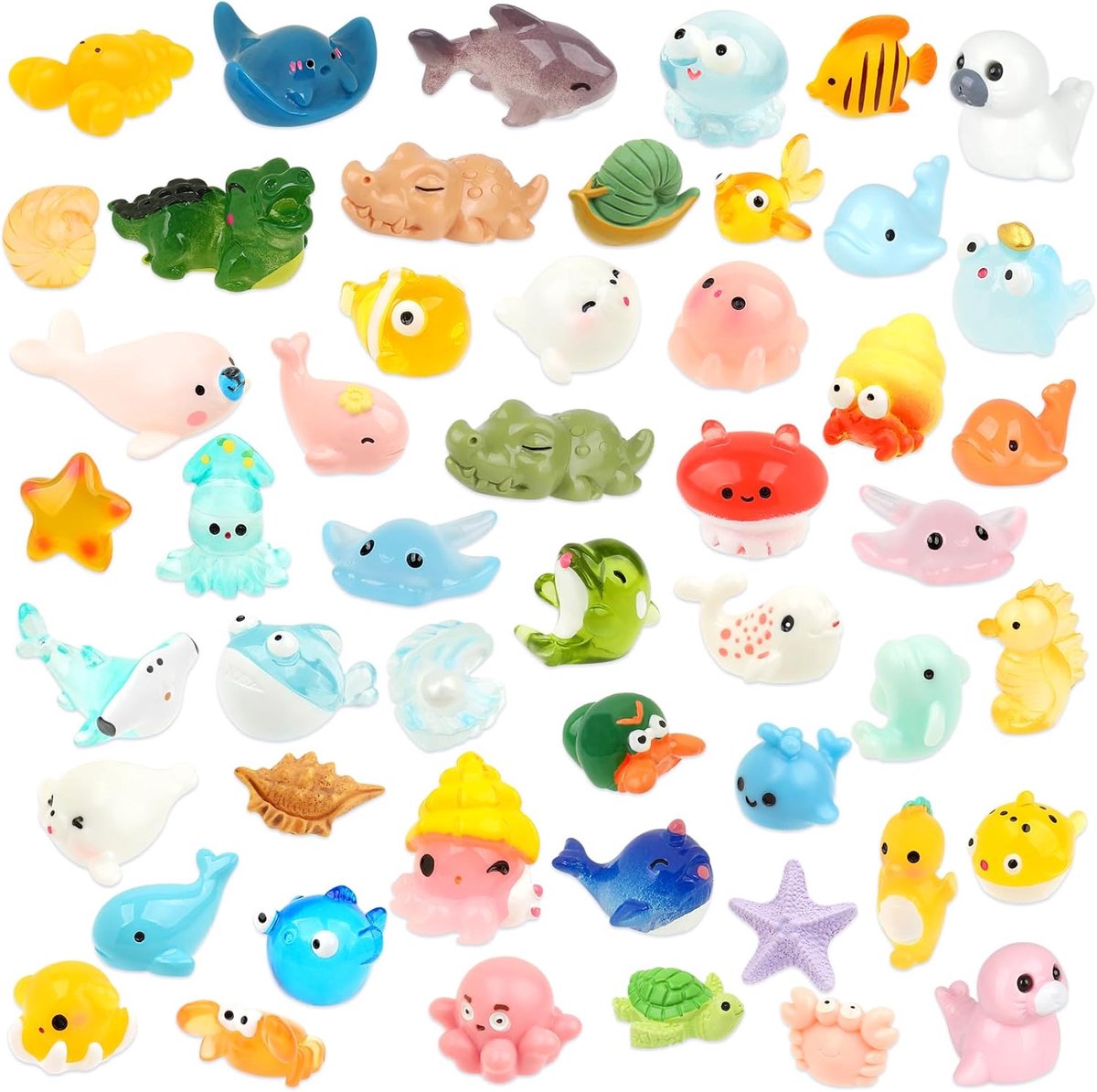 zeedieren beeldjes kleine zee hars dieren voor doe-het-zelf aquarium aquarium decoratie