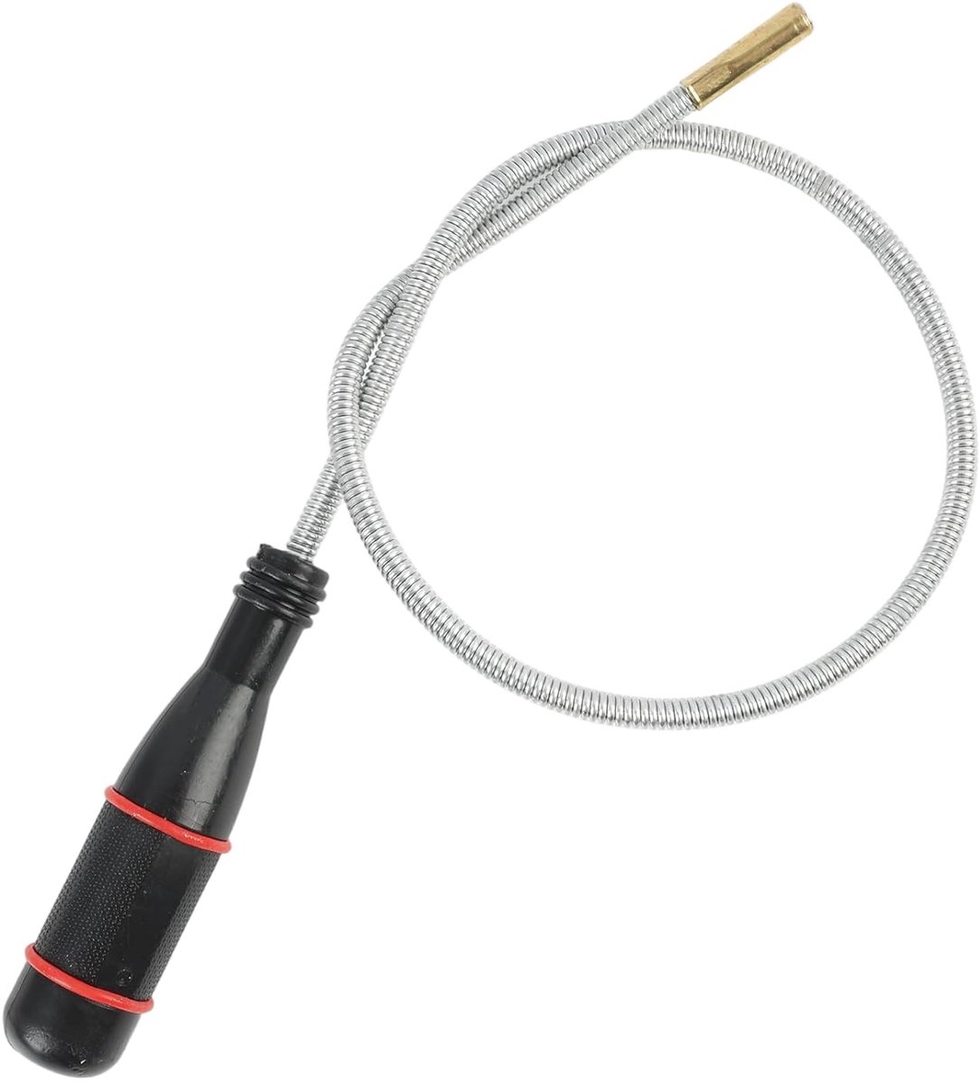 60 cm, magnetisch, flexibel, met sterke magneet, flexibele magneet, magnetische automagneet, antislip handgreep en afgeschuinde schacht, praktisch gereedschap voor het oppakken van schroeven en kleine