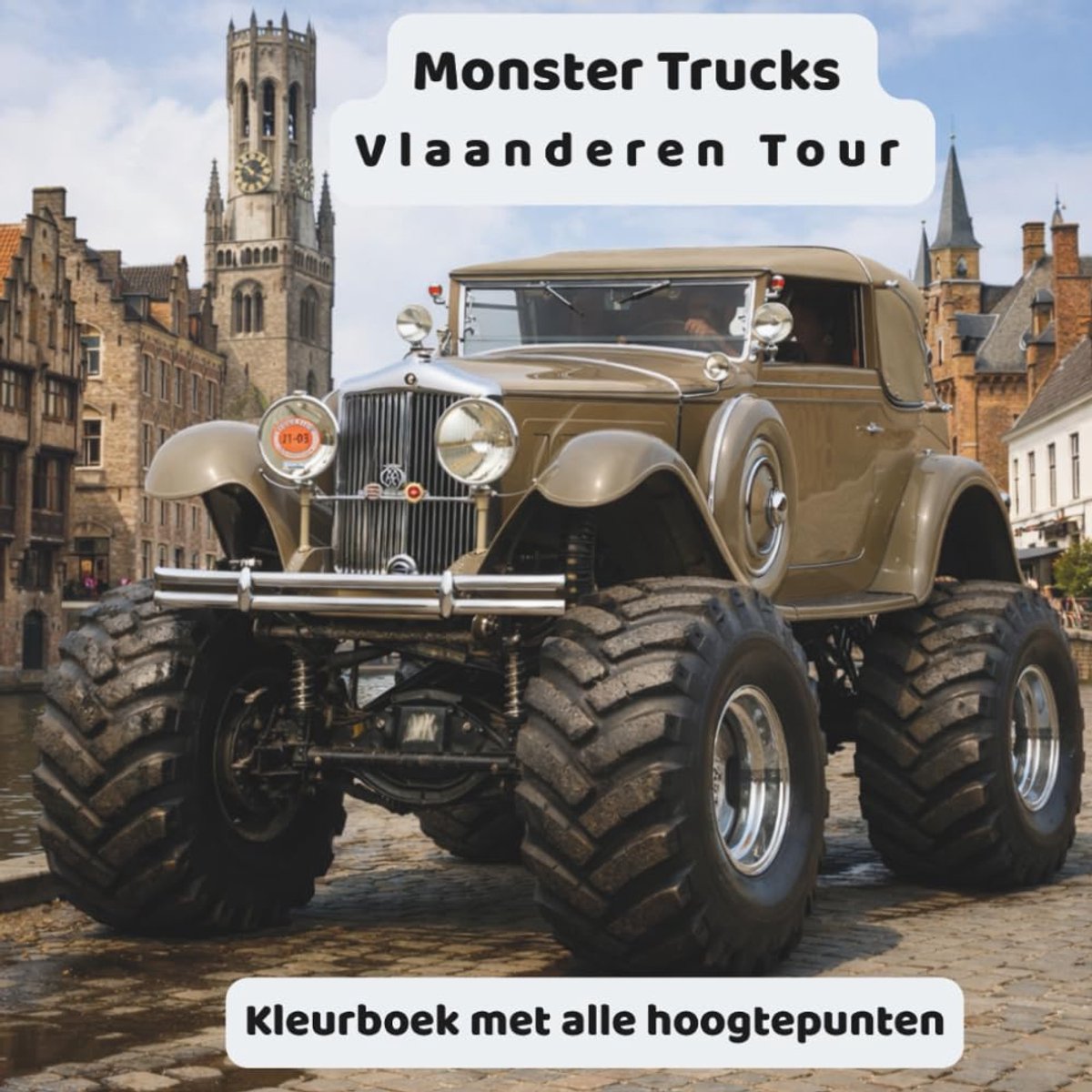 Trucks - Vlaanderen Tour: Kleurboek met alle hoogtepunten