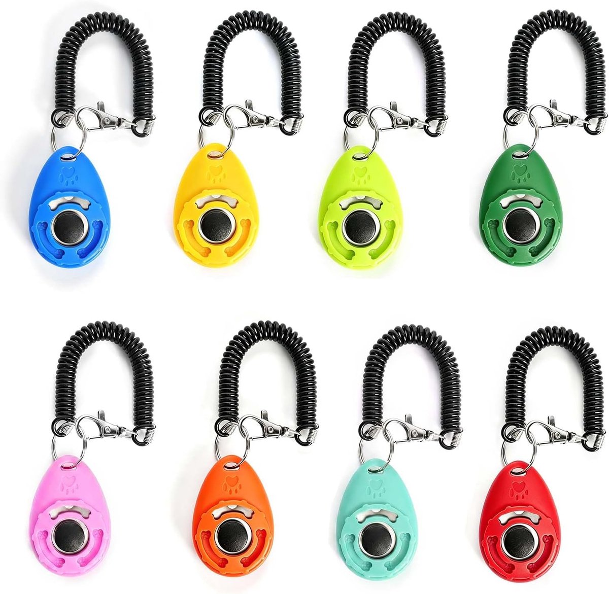 Clickers met EVA-polsband, ABS clickers voor honden, katten en puppytraining
