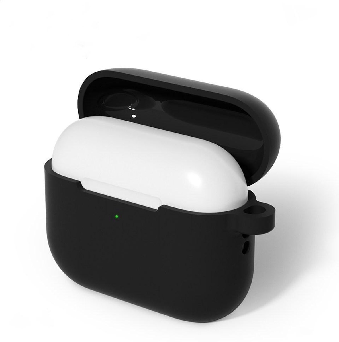 Mobigear Hoesje geschikt voor Apple AirPods Pro 3 Hoesje Flexibel Siliconen | Mobigear Colors - Zwart