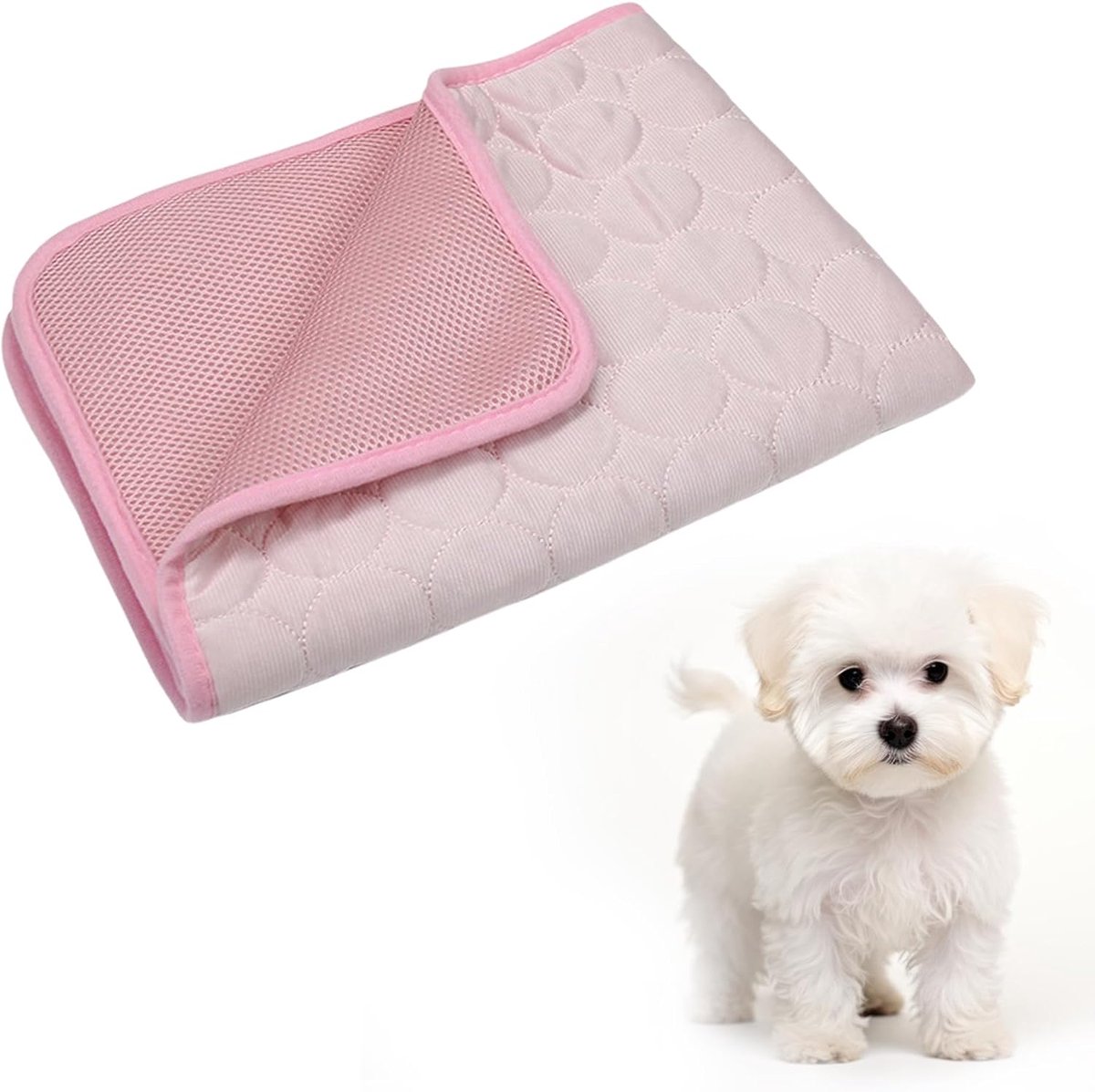 Koelmat voor honden, zelfkoelende mat voor honden, draagbare zelfkoelende mat, verkoelende mat voor de zomer, koelmat voor honden, mat