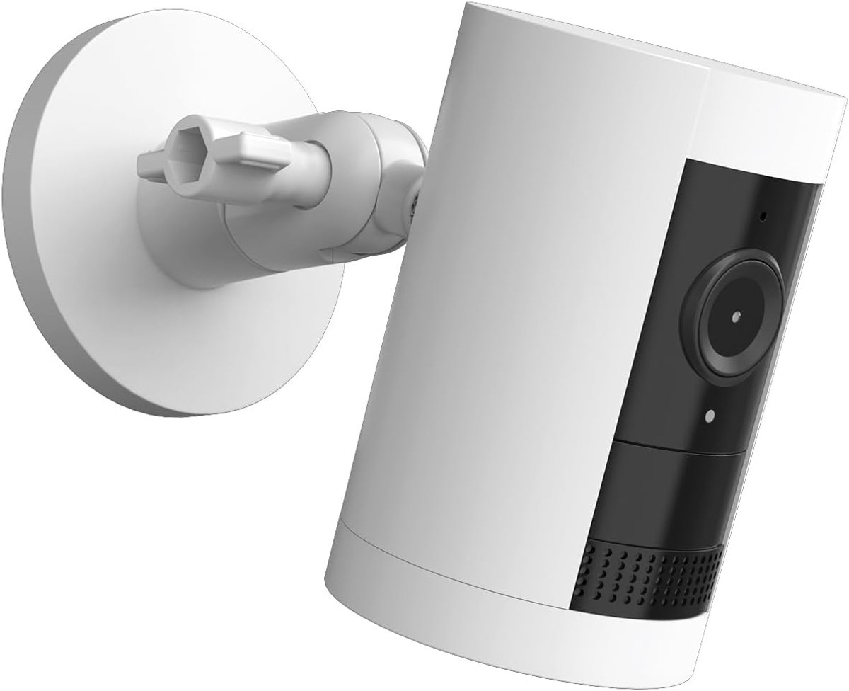 Magnetische houder, compatibel met Rin-g buitencamera, accu Stick Up Cam Battery/Plug-in/Pro, binnencamera (Indoor Cam), Spotlight Camera Pro/Plus en Blink camera, wit