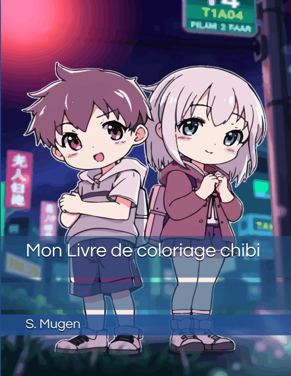 Livre de coloriage chibi